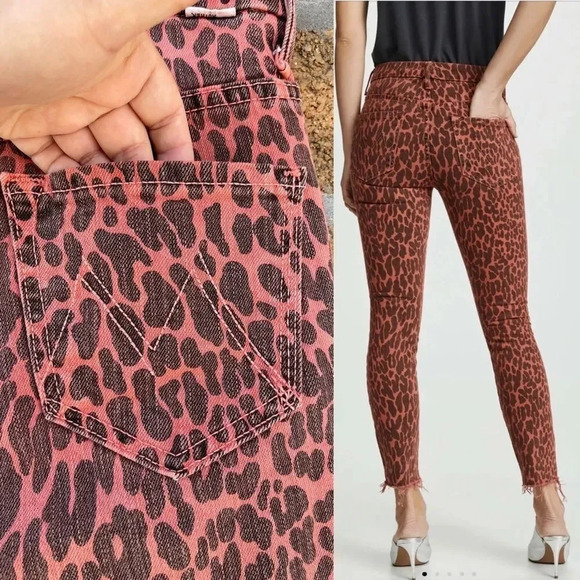Mother The Looker Ankle Jeans in Animal Attraction 24 - Picture 6 of 15